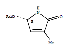 (5s)-(9ci)-5-(乙?；趸?-1,5-二氫-3-甲基-2H-吡咯-2-酮結(jié)構(gòu)式_261509-55-1結(jié)構(gòu)式