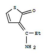3-(1-氨基亞丙基)-2(3H)-噻吩酮結(jié)構(gòu)式_261520-66-5結(jié)構(gòu)式