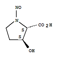 反式-(8ci)-3-羥基-1-亞硝基-脯氨酸結(jié)構(gòu)式_2632-64-6結(jié)構(gòu)式