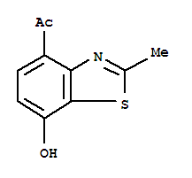 (8ci)-7-羥基-2-甲基-4-苯并噻唑甲酮結(jié)構(gòu)式_26749-61-1結(jié)構(gòu)式