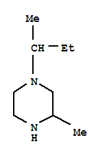 (9ci)-3-甲基-1-(1-甲基丙基)-哌嗪結(jié)構(gòu)式_26864-89-1結(jié)構(gòu)式