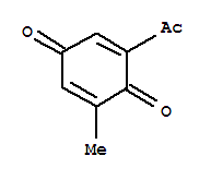 2,5-Cyclohexadiene-1,4-dione, 2-acetyl-6-methyl-(9ci)Structure,274259-42-6Structure 2,5-Cyclohexadiene-1,4-dione, 2-acetyl-6-methyl-(9ci) Structure,274259-42-6Structure