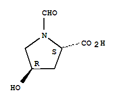 l-(8ci)-1-甲?；?4-羥基-脯氨酸結(jié)構(gòu)式_27585-28-0結(jié)構(gòu)式