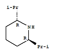 (2r,6r)-(9ci)-2,6-雙(1-甲基乙基)-哌啶結(jié)構(gòu)式_276239-80-6結(jié)構(gòu)式