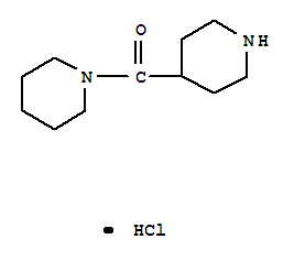 1-Piperidinyl(4-piperidinyl)methanone hydrochlorideStructure,278598-12-2Structure 1-Piperidinyl(4-piperidinyl)methanone hydrochloride Structure,278598-12-2Structure