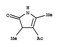 (9ci)-4-乙?；?1,3-二氫-3,5-二甲基-2H-吡咯-2-酮結構式_278792-85-1結構式
