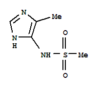 Methanesulfonamide, n-(5-methyl-1h-imidazol-4-yl)-(9ci)Structure,279679-99-1Structure Methanesulfonamide, n-(5-methyl-1h-imidazol-4-yl)-(9ci) Structure,279679-99-1Structure
