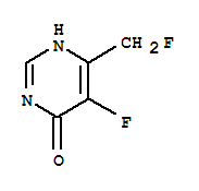 4-Pyrimidinol, 5-fluoro-6-(fluoromethyl)-(8ci)Structure,28246-13-1Structure 4-Pyrimidinol, 5-fluoro-6-(fluoromethyl)-(8ci) Structure,28246-13-1Structure
