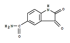 2,3-Dioxoindoline-5-CarboxamideStructure,28283-98-9Structure 2,3-Dioxoindoline-5-Carboxamide Structure,28283-98-9Structure