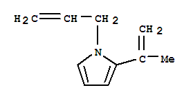 (9ci)-2-(1-甲基乙烯)-1-(2-丙烯基)-1H-吡咯結構式_284049-38-3結構式
