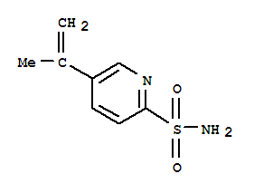 (9ci)-5-(1-甲基乙烯)-2-吡啶磺酰胺結(jié)構(gòu)式_285135-64-0結(jié)構(gòu)式