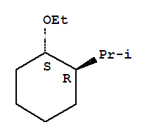 (1r,2s)-rel-(9ci)-1-乙氧基-2-(1-甲基乙基)-環(huán)己烷結(jié)構(gòu)式_286472-27-3結(jié)構(gòu)式