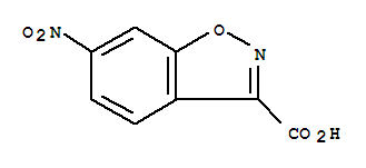 1,2-Benzisoxazole-3-carboxylic acid, 6-nitro-Structure,28691-50-1Structure 1,2-Benzisoxazole-3-carboxylic acid, 6-nitro- Structure,28691-50-1Structure