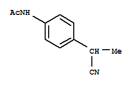 2-(4-(Acetylamino)phenyl)propionitrileStructure,28694-91-9Structure 2-(4-(Acetylamino)phenyl)propionitrile Structure,28694-91-9Structure