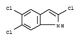 2,5,6-Trichloro-1h-IndoleStructure,286949-65-3Structure 2,5,6-Trichloro-1h-Indole Structure,286949-65-3Structure