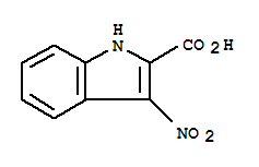1H-indole-2-carboxylicacid,3-nitro-(9ci)Structure,28737-35-1Structure 1H-indole-2-carboxylicacid,3-nitro-(9ci) Structure,28737-35-1Structure