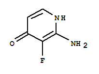 (9ci)-2-氨基-3-氟-4(1H)-吡啶酮結(jié)構(gòu)式_287916-12-5結(jié)構(gòu)式