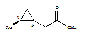 (1r,2s)-rel-(9ci)-2-乙酰基-環(huán)丙烷乙酸結(jié)構(gòu)式_288153-49-1結(jié)構(gòu)式
