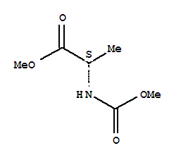 (9ci)-n-(甲氧基羰基)-L-丙氨酸甲酯結構式_28819-00-3結構式