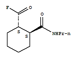 (1s,2s)-(9ci)-2-[(丙基氨基)羰基]-環(huán)己烷碳酰氟結(jié)構(gòu)式_288314-22-7結(jié)構(gòu)式