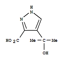 1H-pyrazole-3-carboxylicacid,4-(1-hydroxy-1-methylethyl)-(9ci)Structure,289041-82-3Structure 1H-pyrazole-3-carboxylicacid,4-(1-hydroxy-1-methylethyl)-(9ci) Structure,289041-82-3Structure