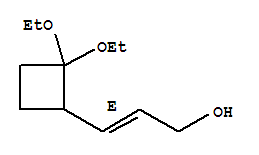 (2e)-(9ci)-3-(2,2-二乙氧基環(huán)丁基)-2-丙烯-1-醇結(jié)構(gòu)式_291537-71-8結(jié)構(gòu)式