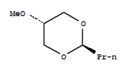 反式-(9ci)-5-甲氧基-2-丙基-1,3-二噁烷結(jié)構(gòu)式_291751-61-6結(jié)構(gòu)式