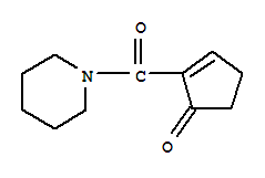 (9ci)-1-[(5-氧代-1-環(huán)戊烯-1-基)羰基]-哌啶結(jié)構(gòu)式_292043-62-0結(jié)構(gòu)式