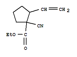 (9ci)-1-氰基-2-乙烯-環(huán)戊烷羧酸乙酯結(jié)構(gòu)式_295314-64-6結(jié)構(gòu)式