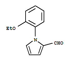 (9ci)-1-(2-乙氧基苯基)-1H-吡咯-2-羧醛結(jié)構(gòu)式_299164-56-0結(jié)構(gòu)式