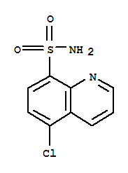  5-氯-8-喹啉磺酰胺結(jié)構(gòu)式_299439-20-6結(jié)構(gòu)式