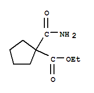 (9ci)-1-(氨基羰基)-環(huán)戊烷羧酸乙酯結構式_302555-19-7結構式
