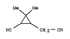 (9ci)-3-氰基-2,2-二甲基-環(huán)丙烷乙腈結(jié)構(gòu)式_302778-34-3結(jié)構(gòu)式
