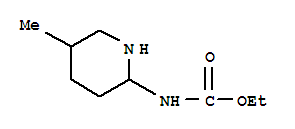 (9ci)-(5-甲基-2-哌啶基)-氨基甲酸乙酯結(jié)構(gòu)式_306991-80-0結(jié)構(gòu)式