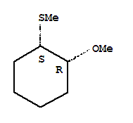(1r,2s)-rel-(9ci)-1-甲氧基-2-(甲基硫代)-環(huán)己烷結(jié)構(gòu)式_307966-00-3結(jié)構(gòu)式