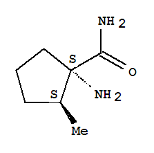 (1s,2s)-(9ci)-1-氨基-2-甲基-環(huán)戊烷羧酰胺結(jié)構(gòu)式_309756-92-1結(jié)構(gòu)式