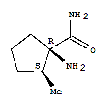 (1r,2s)-(9ci)-1-氨基-2-甲基-環(huán)戊烷羧酰胺結(jié)構(gòu)式_309756-93-2結(jié)構(gòu)式