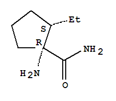 (1r,2s)-(9ci)-1-氨基-2-乙基-環(huán)戊烷羧酰胺結(jié)構(gòu)式_309756-97-6結(jié)構(gòu)式