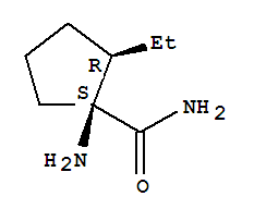 (1s,2r)-(9ci)-1-氨基-2-乙基-環(huán)戊烷羧酰胺結(jié)構(gòu)式_309756-98-7結(jié)構(gòu)式