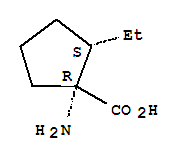 (1r,2s)-(9ci)-1-氨基-2-乙基-環(huán)戊烷羧酸結構式_309757-09-3結構式