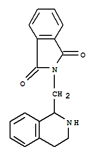 2-(1,2,3,4-Tetrahydro-isoquinolin-1-ylmethyl)-isoindole-1,3-dioneStructure,310451-86-6Structure 2-(1,2,3,4-Tetrahydro-isoquinolin-1-ylmethyl)-isoindole-1,3-dione Structure,310451-86-6Structure
