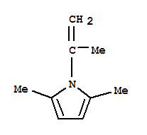 (9ci)-2,5-二甲基-1-(1-甲基乙烯)-1H-吡咯結(jié)構(gòu)式_312322-66-0結(jié)構(gòu)式
