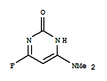 (9ci)-4-(二甲基氨基)-6-氟-2(1H)-嘧啶酮結(jié)構(gòu)式_313961-72-7結(jié)構(gòu)式