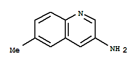 6-甲基-(9CI)-3-氨基喹啉結(jié)構(gòu)式_315228-68-3結(jié)構(gòu)式