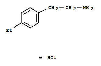 4-Ethylbenzeneethanamine hydrochloride Structure,3166-88-9Structure