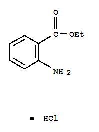 Benzoic acid, 2-amino-,ethyl ester, hydrochloride (1:1)Structure,32045-49-1Structure Benzoic acid, 2-amino-,ethyl ester, hydrochloride (1:1) Structure,32045-49-1Structure