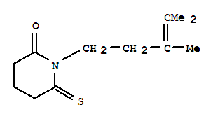 (9ci)-1-(3,4-二甲基-3-戊烯基)-6-硫氧代-2-哌啶酮結(jié)構(gòu)式_325956-77-2結(jié)構(gòu)式