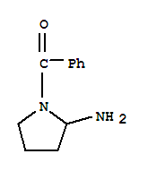 (9Ci)-1-苯甲?；?2-吡咯烷胺結(jié)構(gòu)式_330842-83-6結(jié)構(gòu)式