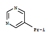 Pyrimidine, 5-isopropyl- (6ci,8ci)Structure,33115-31-0Structure Pyrimidine, 5-isopropyl- (6ci,8ci) Structure,33115-31-0Structure