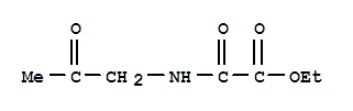 N-(2-氧代丙基)草氨酸乙酯結(jié)構(gòu)式_33115-97-8結(jié)構(gòu)式